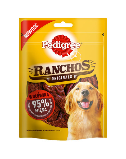 PEDIGREE Ranchos 95% Bœuf 7*70 g