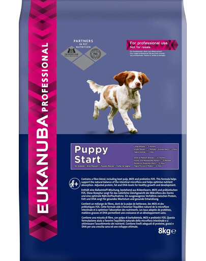 EUKANUBA PROFESSIONAL Puppy Start pour toutes les races 8 kg