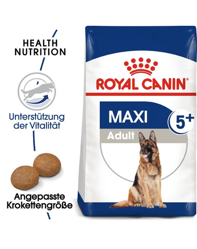 ROYAL CANIN Maxi Adult 5+ nourriture sèche pour chiens âgés de 5 à 8 ans, grandes races 4 kg