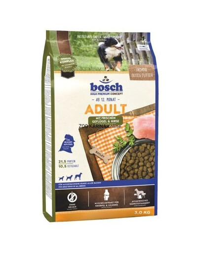 BOSCH Adult volaille et millet 3 kg