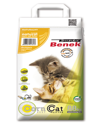 BENEK Super Corn Cat Litière Maïs 14l