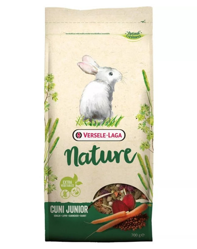 VERSELE-LAGA Cuni Junior Nature pour lapins (nains) jusqu'à 8 mois 700 g