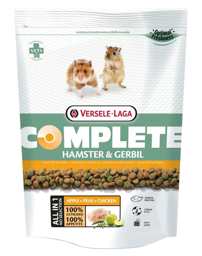 VERSELE-LAGA Hamster&Gerbil Complete 2kg Granulés pour hamsters et gerbilles