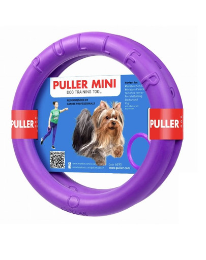 PULLER Mini Dog Fitness Ring pour un chien de petite race 19 cm
