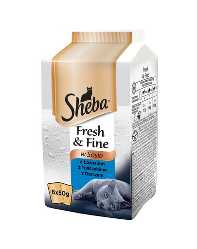 SHEBA Sheba Mini-poisson en sauce 2 x 6 x 50 g