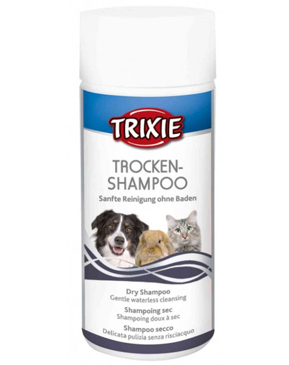 TRIXIE Shampoing sec 200 g - pour chiens, chats et autres petits animaux