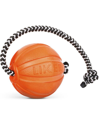 LIKER CORD Dog toy Balle attaché à une corde jouet pour chien 9 cm