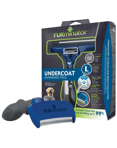 FURMINATOR Undercoat deShedding pour chiens à poils long - Large