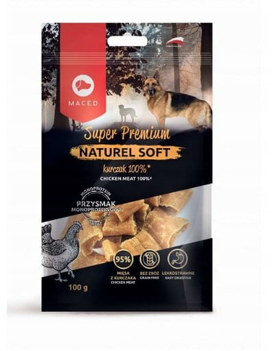 MACED Super Premium Naturel Soft Friandise au poulet 100 g
