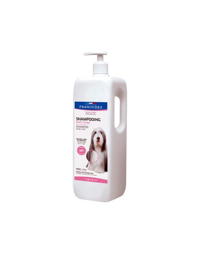 FRANCODEX Shampooing pour chiens à poils longs 1 l