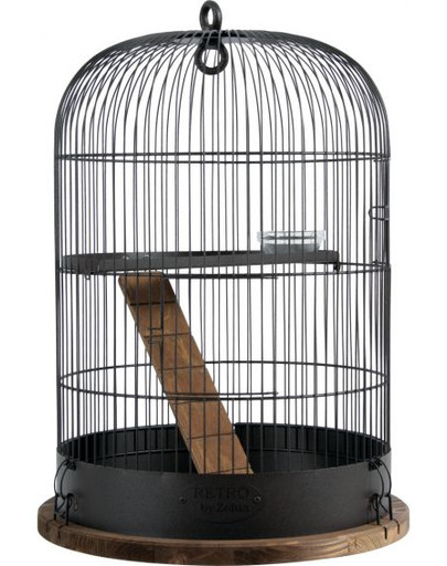 ZOLUX Cage pour rongeurs Retro Albert 38x38x55 cm noir