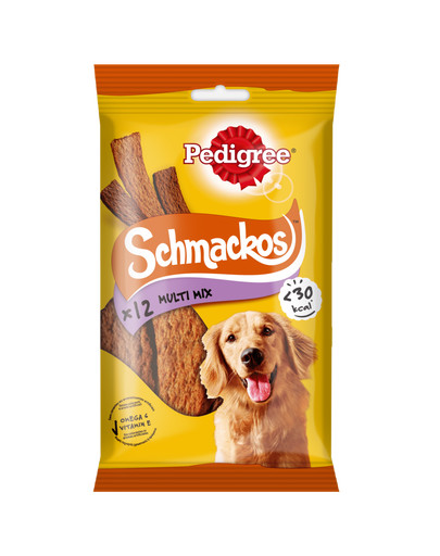 PEDIGREE Schmackos 86 g friandise pour chien au boeuf 12 pcs