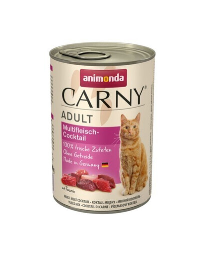 ANIMONDA Karma pour chat Carny Adult cocktail de viande 85 g