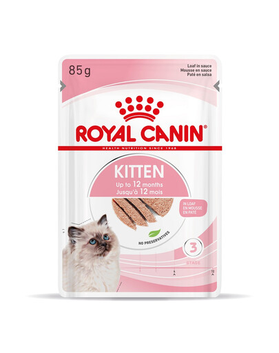 ROYAL CANIN Kitten mousse 12x85g