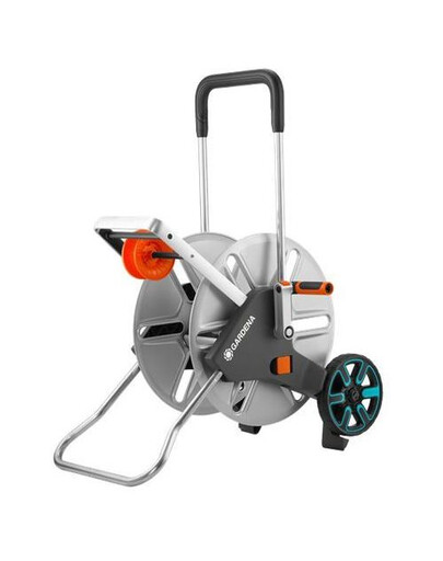 GARDENA Chariot à tuyaux AquaRoll L Easy Metal