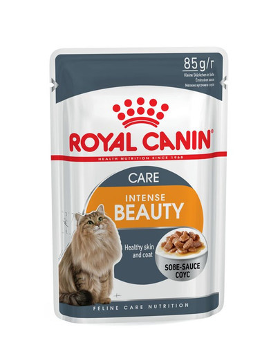 ROYAL CANIN Intense BEAUTY en sauce 85 g x 12