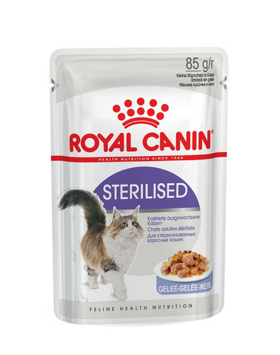 ROYAL CANIN Cat sterilised en gelée 12 x 85 g