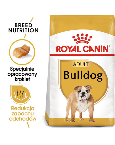 ROYAL CANIN Bulldog Adult aliments secs pour chiens bulldogs adultes 3 kg