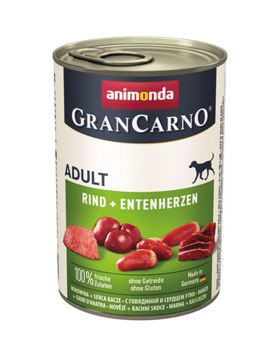 ANIMONDA Grancarno conserve pour chiens 40 g dinde/canard