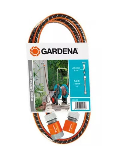 GARDENA Kit de raccordement Comfort Flex 1/2" 1,5 m
