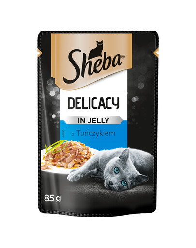 SHEBA croquettes pour chat au thon 24x85g