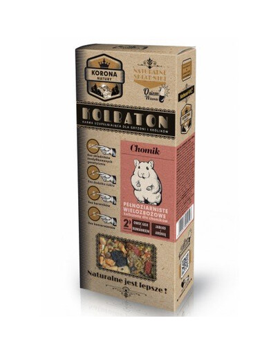 NATURAL-VIT Kolbaton pour hamster goï et camomille/pomme et aronia