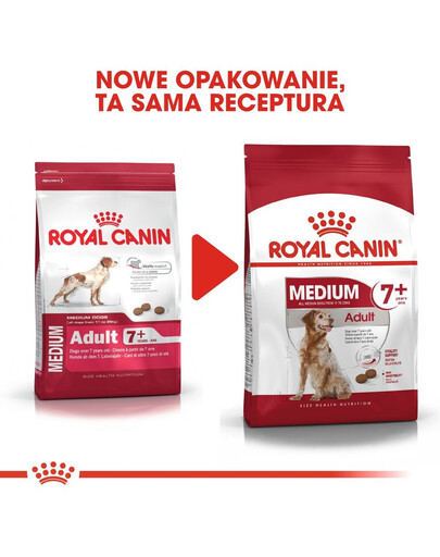 ROYAL CANIN Medium adult 7+ nourriture sèche pour chiens de plus de 7 ans, races moyennes 10 kg