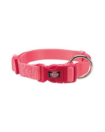 TRIXIE Premium Collier, XS–S: 22–35 cm/10 mm, corail