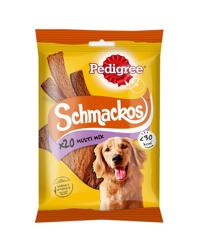 PEDIGREE Schmackos Multi Mix - Friandises multi mix de viandes - 9x144g