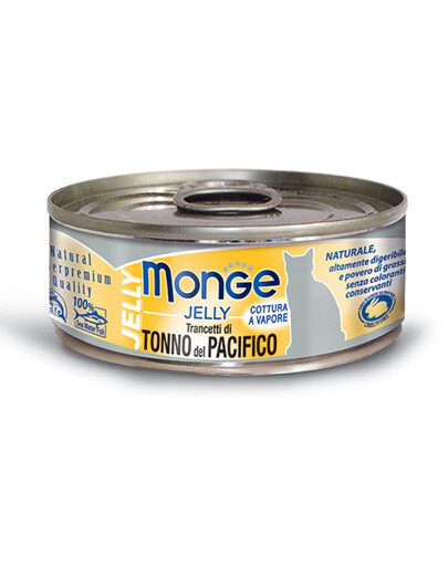 MONGE Jelly Cat Thon albacore 80g
