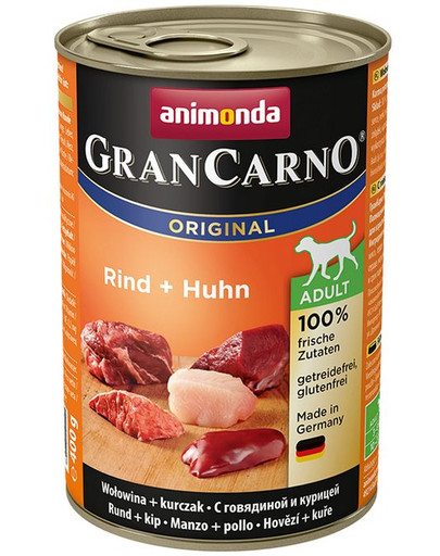 ANIMONDA Grancarno bœuf / poulet 400 g