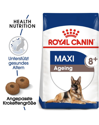ROYAL CANIN Maxi Ageing 8+ 30 kg (2 x 15 kg) nourriture sèche pour chiens adultes de grande race âgés de plus de 8 ans