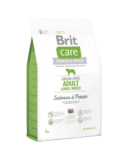 BRIT Care Grain-Free Adult Large Breed salmon & potato 2 x 12 kg