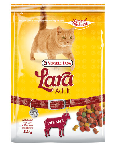 VERSELE-LAGA Lara Adult Lamb Croquettes à base d'agneau pour chats adultes 20 kg (2x10 kg)