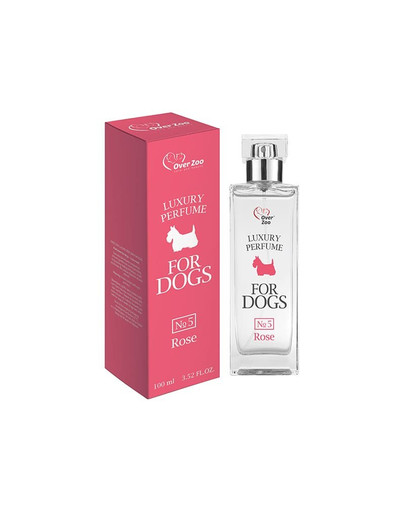 OVER ZOO Parfum pour chien au parfum de rose 100 ml