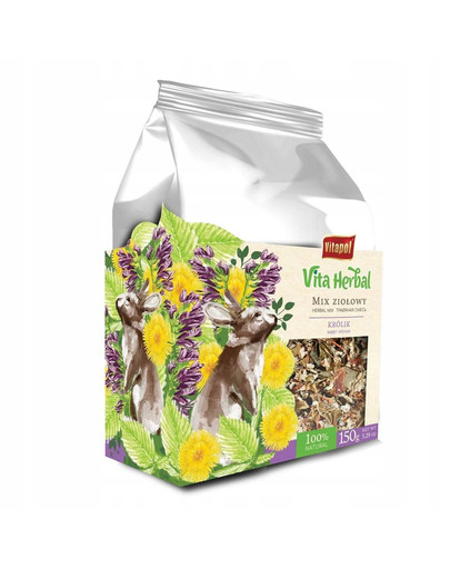 VITAPOL Vita Herbal Mix pour lapins 150 g