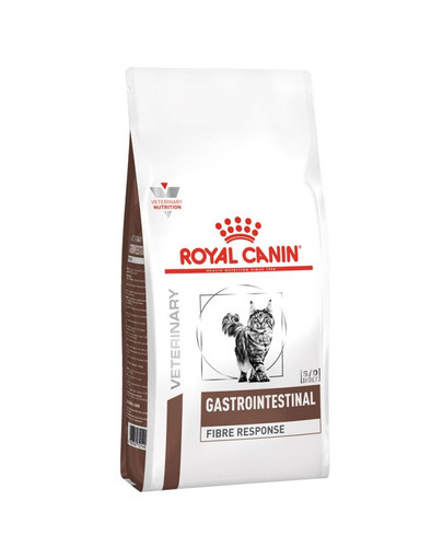 ROYAL CANIN Cat Fibre Response - nourriture sèche pour chats adultes ayant tendance à la constipation et/ou aux boules de poils - 2 kg