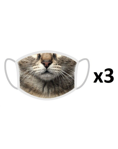 FERA 3x Masque de protection Cat