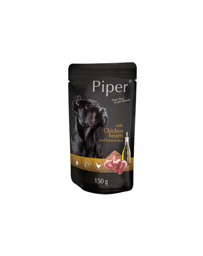 DOLINA NOTECI PIPER - Pâtée de cœur de poulet et riz pour chiens adultes - 150 g