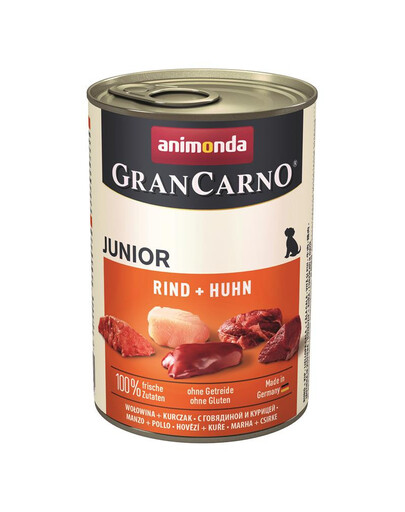 ANIMONDA Grancarno Junior poulet / boeuf 400 g