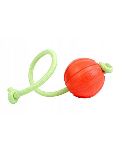 LIKER Lumi Dog toy Une balle avec un ruban jouet pour chien 7 cm