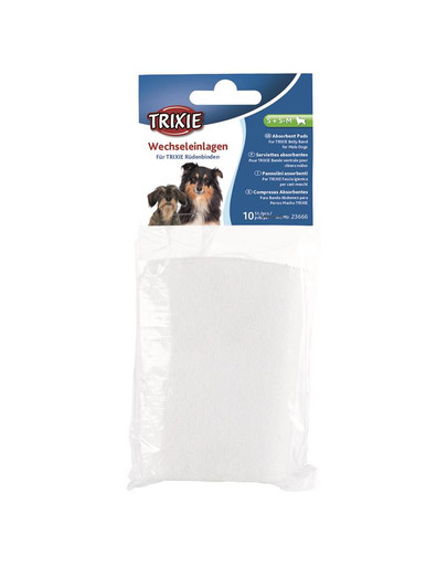 TRIXIE Protection pour couches, pour chiens mâles L, 10 pcs.