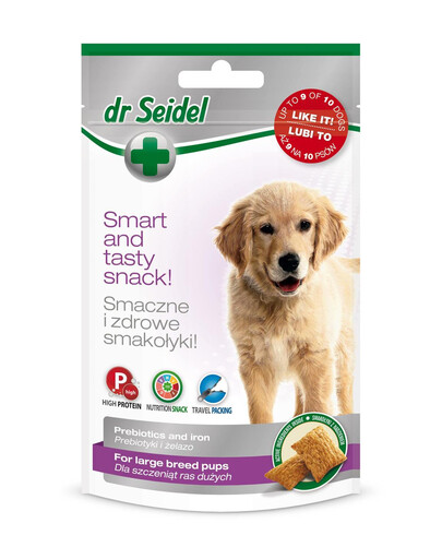 DR SEIDEL Friandises pour chiots de grandes races 90 g