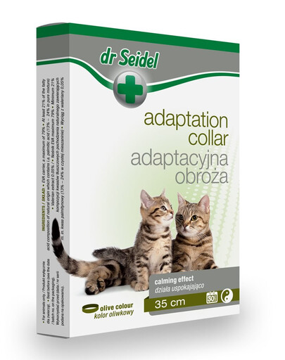 DR SEIDEL Collier adaptatif pour chats 35 cm
