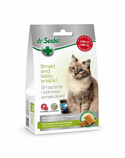 DR SEIDEL Friandises pour renforcer l'immunité des chats 50 g