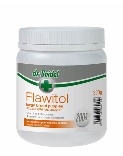 DR SEIDEL Flawitol pour chiots de grandes races 200 comprimés