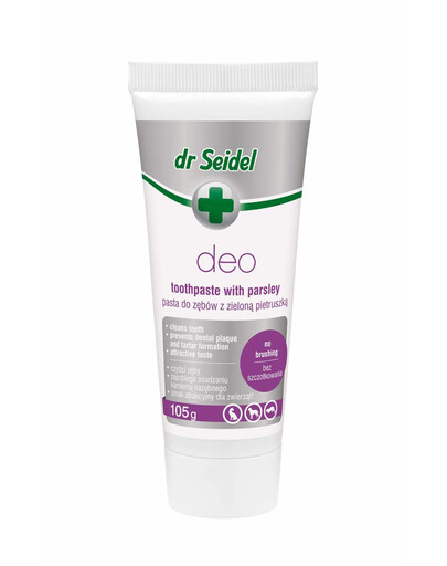 DR SEIDEL Pâte dentifrice à l’extrait de persil vert 105 g