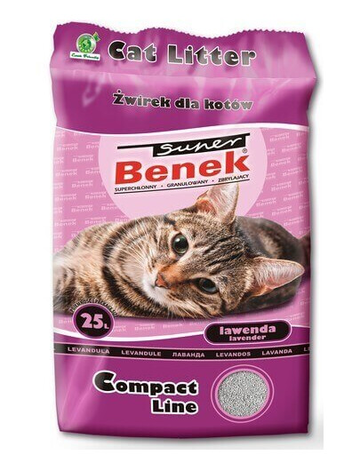 BENEK Super Compact lavande 25 l x 2 (50 l)