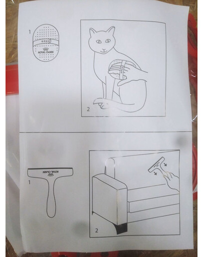 ROYAL CANIN Kit brosse pour chat et pour nettoyer le canapé