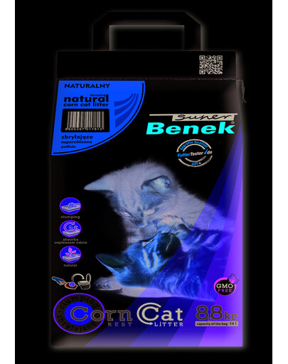 BENEK Super Corn Cat naturel 14 l x 2 (28 l)